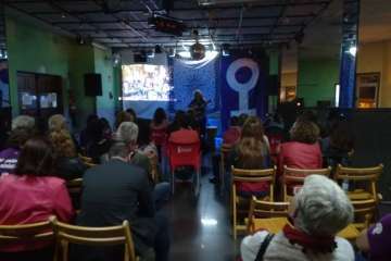 Concierto en Telde de la cantautora argentina Silvia Palumbo (Foto TA y Antonio Alí)